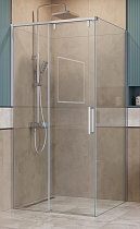 Душевой уголок BelBagno SOFT_CLOSE-1-A-1-100-C-Cr 100x100 прозрачный, хром