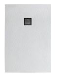 Поддон для душа BelBagno TRAY-MR-UNO-AH-170/80-35-W-NO 170x80 белый, накладка черный