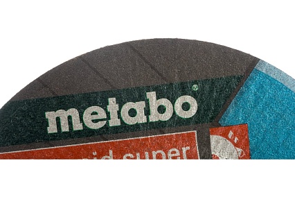 Круг отрезной Flexiarapid по нержавеющей стали (125х22.2 мм; вогнутый) Metabo 616209000