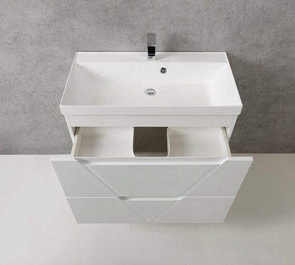 Мебель для ванной BelBagno Vittoria 80 см Bianco Opaco