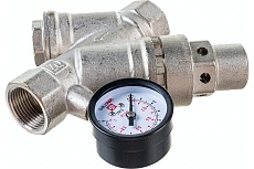 Редуктор давления Valtec с фильтром и манометром 3/4 &quot; 2-5 бар VT.082.N.05