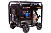 Дизельный генератор Foxweld expert d5500-1, 5.0-5.5 квт, 1ф, розетки 1x16a + 1x32a, ппп, мфд 3в1 8895