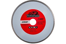 Диск алмазный отрезной по керамике (180х25.4/22.2 мм) для плиткорезов HAGWERT 500004