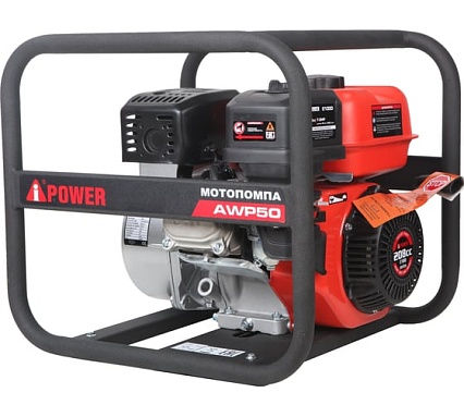 Бензиновая мотопомпа для чистой воды A-iPower AWP50 30121