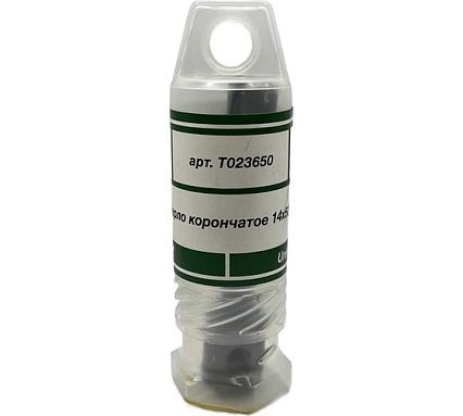 Сверло корончатое TORNERI 14х50 мм, ТСТ, Universal / Weldon 19 Т023650