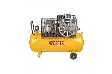 Компрессор Denzel DR4000/200 масляный ременный 10 бар 690 л/м мощность 4 кВт 58093