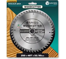 Диск пильный по дереву MKSS Toolbox Woodcutter WC2500 250x48Тх32/30 мм WC25004832