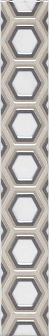 Бордюр Kerama Marazzi Гран Пале 6х40 см, AD\A403\6343