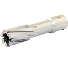 Сверло корончатое кольцевое по металлу 19x50 мм, Т15К6, хвостовик Weldon 19 мм TLX 39490