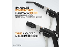 Универсальный продувочный пистолет со сменными насадками Wiederkraft 9 предметов WDK-29210