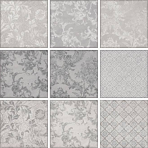 Керамическая плитка Kerama Marazzi Марчиана микс серый 20х20 см, 5266