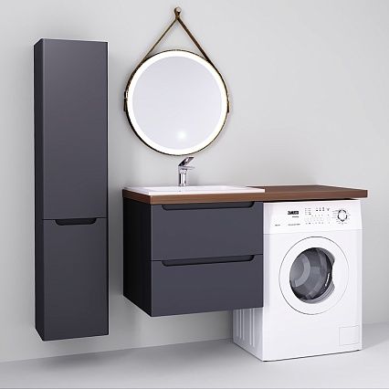 Тумба со столешницей Jorno Wood 120 см под стиральную машинку Тумба со столешницей Jorno Wood 120 см под стиральную машинку