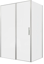 Душевой уголок Allen Brau Priority 140x90 3.31035.BA + 3.31044.BA, прозрачный, серебро браш