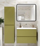 Мебель для ванной Art&Max Bianchi 75 см, оливковый матовый