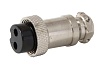 Разъём стандартный 2 pin для горелки TIG Кедр 7200020