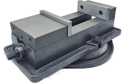 Станочные тиски TORNERI прецизионные поворотные L губок 125 мм, серия QM16125 Swivel 045758