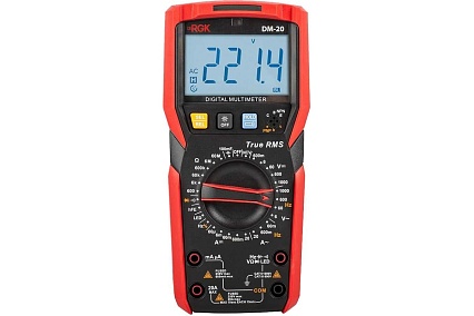 Цифровой мультиметр RGK dm-20 с поверкой 779647