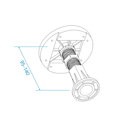 Ножки для поддона RGW 03230111-31 N-01 STM, ST, STL