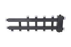 Коллектор (дублер компакт) с гидроразделителем Rommer Rdg-0060-024036 на 3+2+1 контура, до 60 квт RG0091IIMS4BOL