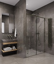 Душевая дверь Timo TDSS-140/13C-8L 140x200 прозрачное, никель