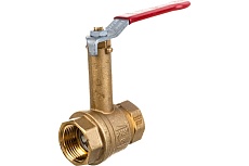 Шаровой кран с удлиненным штоком RUB MILANO 1 DN25 PN30, ВР-ВР, S.96, ручка S96F00