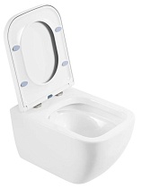 Подвесной унитаз BelBagno Alpina BB10100CHR/SC с сиденьем дюропласт soft close