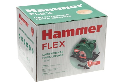 Циркулярная пила Hammer Flex CRP800D 599628