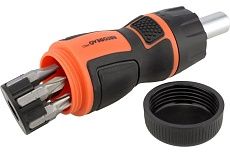 Набор отвертка со сменными вставками Автоdело PRO 7 предметов в блистере 36707 16304