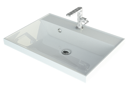 Раковина Style Line Asti 60 см белый глянец СС-00002467