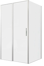 Душевой уголок Allen Brau Priority 120x100 3.31032.BA + 3.31047.BA, прозрачный, серебро браш