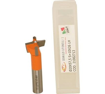 Сверло чашечное DORIGO HW для станка 20x57.5, S=10x26, LH 21002713