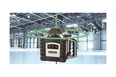 Полностью автоматический ротационный лазер Laserliner Quadrum Green 410 S 053.00.02A