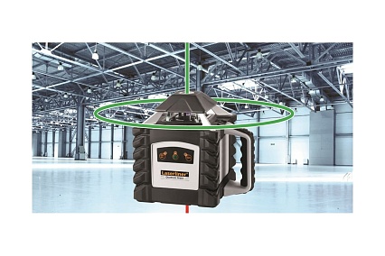 Полностью автоматический ротационный лазер Laserliner Quadrum Green 410 S 053.00.02A