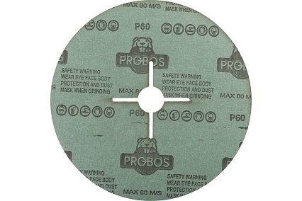 Круг фибровый Forming CF982 CERAMIC 180х 22 мм, P60, 25 шт PROBOS 98227740-25