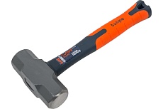 Кувалда 1500г фибергласовая короткая рукоятка Tulips Tools IS12-215