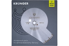 Диск алмазный сегментный по бетону (400x25.4 мм) Kronger B200400