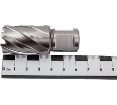 Сверло корончатое HSS по металлу (24х30/63 мм; Weldon 19) D.BOR CD-HSS-030-024-W