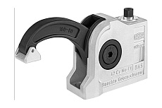 Компактный зажим BESSEY BAS-C9-4 16 кН, ширина 88 мм, глубина 40 мм, открытое крепёжное отверстие для M10/M12, с прижимным башмачком BE-BAS-C9-4