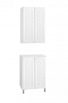 Шкаф подвесной Style Line Канна 60 см белый ЛС-00000344