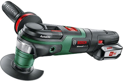 Аккумуляторный универсальный многофункциональный инструмент Bosch AdvancedMulti 18 0.603.104.021