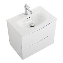 Тумба с раковиной BelBagno Marino-Cer-Mini 60 см Bianco Lucido