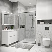 Душевая дверь Grossman Cosmo 100x195 прозрачное, хром 100.K33.02.100.10.00