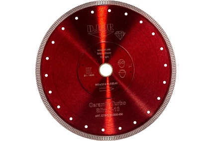 Диск алмазный Ceramic Turbo Slim T-10 (300x2x30/25.4 мм) D.BOR CTS-T-10-0300-030