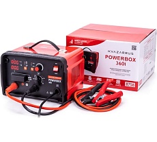 Инверторное пуско-зарядное устройство Kvazarrus powerbox 360i, таймер, цветная коробка 8758