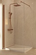Душевая перегородка Vincea Волк-Ин (Walk-In) VSW-1H120CLBC 120x200 брашированная медь, прозрачное