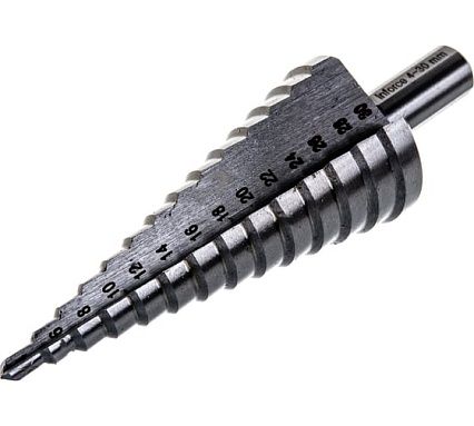 Сверло ступенчатое (4-30 мм; M42) Inforce 11-01-490
