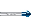 Зенковка Karnasch 90 10.4x2.5x50x6 мм, HSS-XE с покрытием BLUE-TEC (хвостовик шестигранник) 20.1745-120