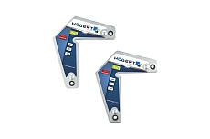 Угольник магнитный L-образный для сварочных работ (2 шт; 9 кг; 197x112x18 мм) Hoegert Technik HT3B665