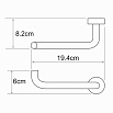 Держатель туалетной бумаги WasserKRAFT Donau K-9496