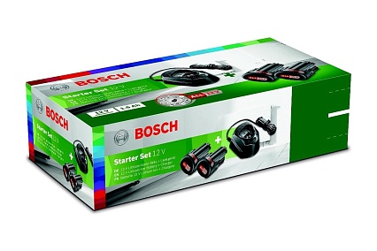 Набор базовый Home&Garden АКБ 2x12V 1.5 А*ч, ЗУ GAL 1210 CV Bosch 1600A01L3E